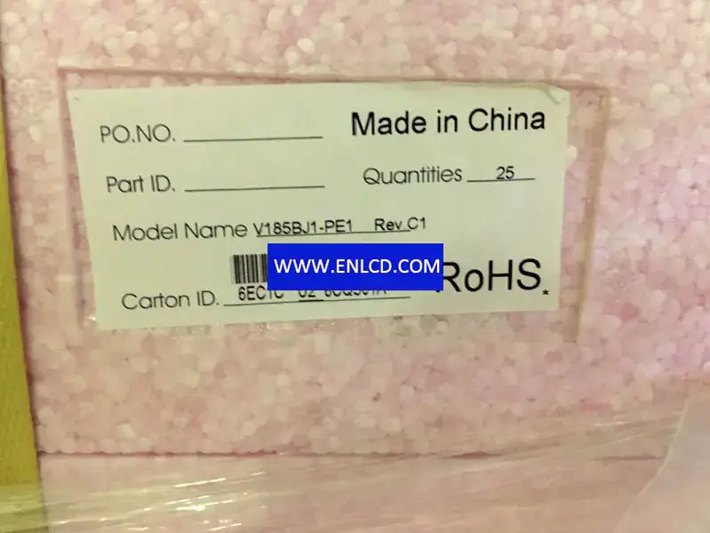 V185BJ1-PE1 Innolux LCD panel replacement for TV Sets