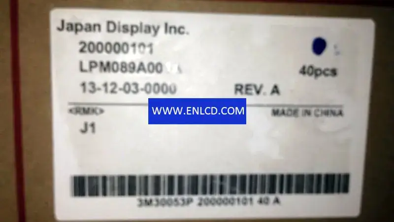 LPM089A001A JDI LCD パネルの交換