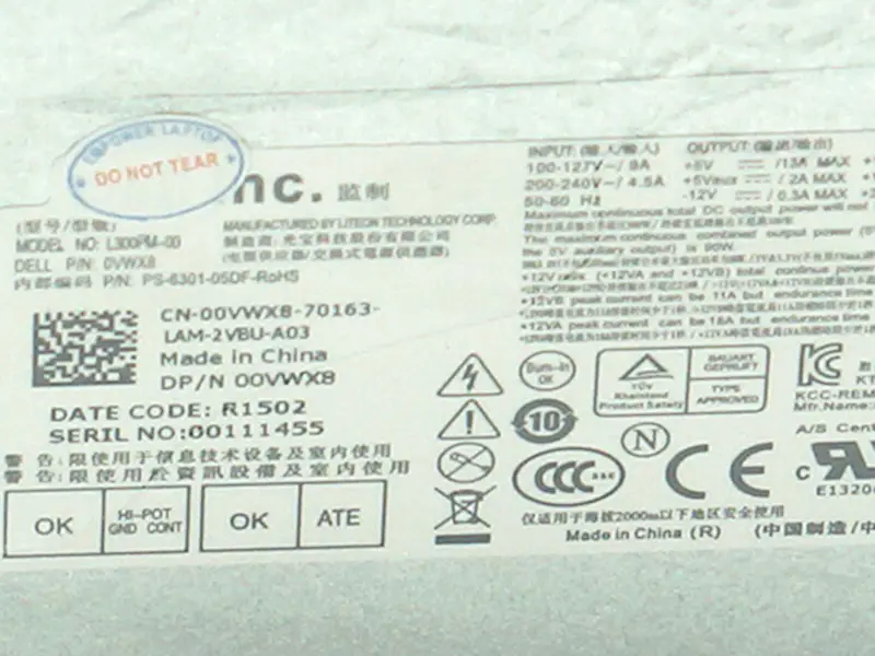 PSU For Dell 390 790 990 300W Power Supply L300PM-00 D300EM-01 HU300PM-03 HU300AM-00 B300PM-02 D300PD-00 HK400-14FP