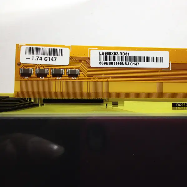 Reemplazo del panel LCD de pantalla LG LB060X02-RD01 para lector de libros electrónicos