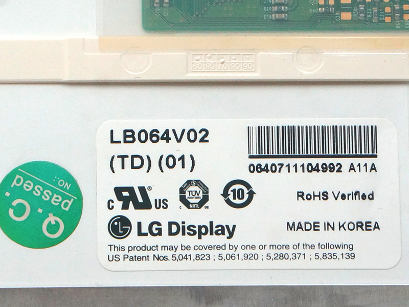 LG.Philips LB064V02-TD01 LCD