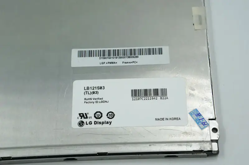Remplacement du panneau LCD LG Display LB121S03-TL03 pour applications industrielles