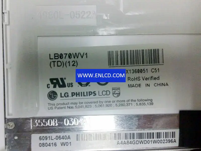 LCD LG.Philips LB070WV1-TD12