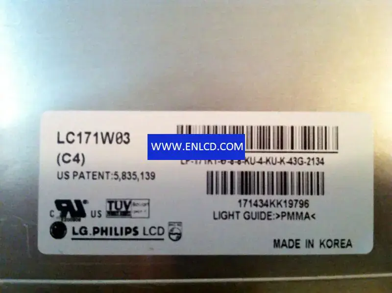 LG Display LC171W03-C4 LCD panel