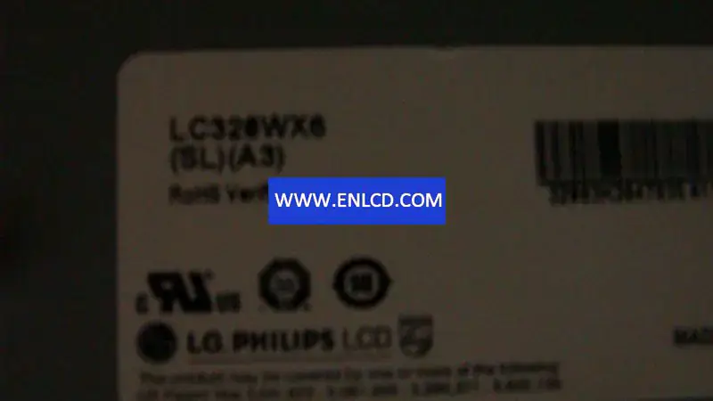 LC320WX6-SLA3 LG Display LCD panel replacement for TV Sets