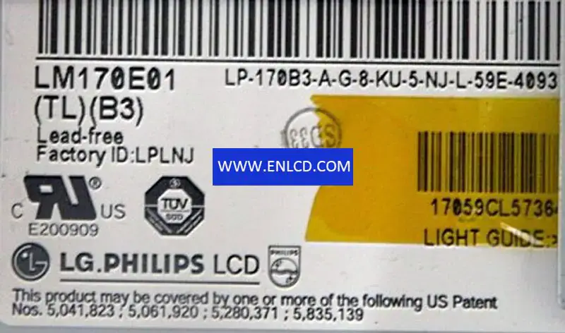 LG.Philips LM170E01-TLB3 LCD