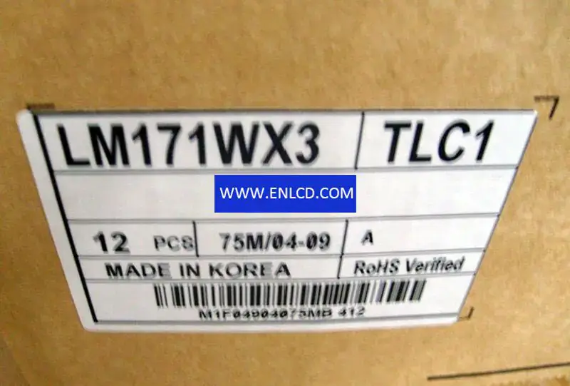 LG Display LM171WX3-TLC1 LCD panel