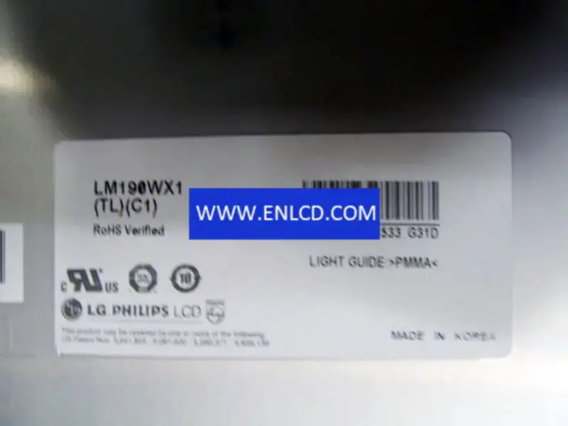 LG.Philips LM190WX1-TLC1 LCD