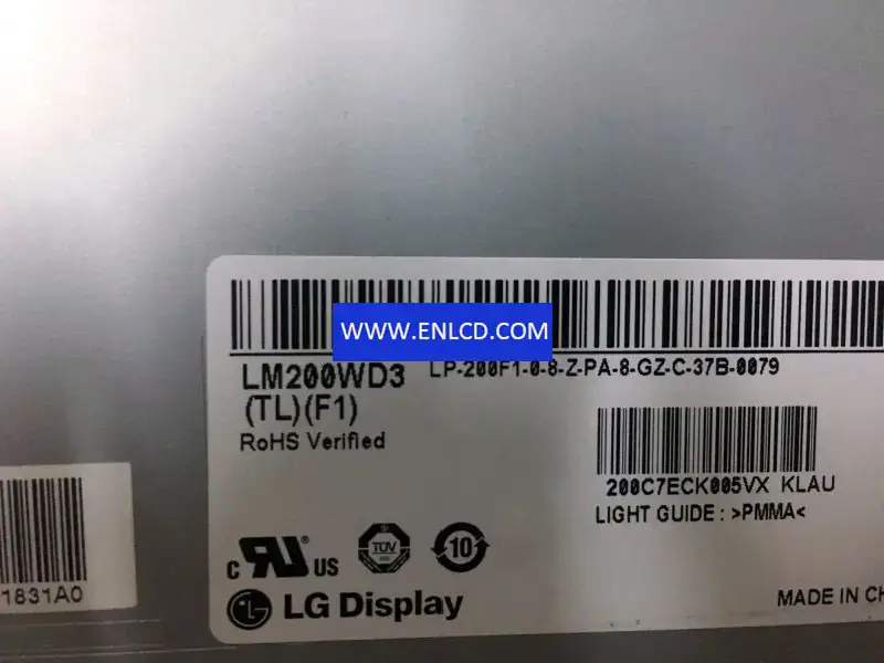 LM200WD3-TLF1 LG Display LCD panel replacement for Desktop Monitor