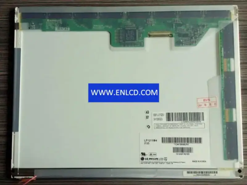 Remplacement du panneau LCD LP121X04-C2 LG Display pour ordinateur portable