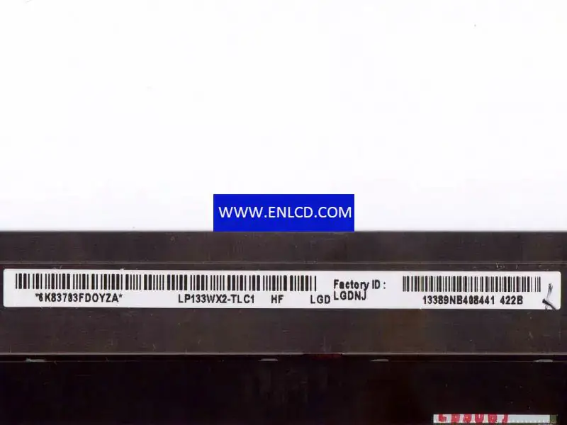 Pannello LCD sostitutivo per display LG LP133WX2-TLC1 per laptop