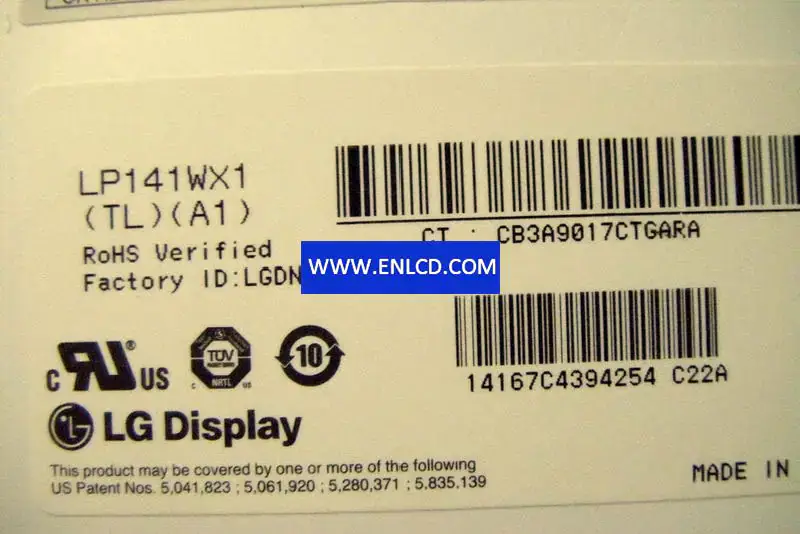 LG Display LP141WX1-TLA1 LCD panel
