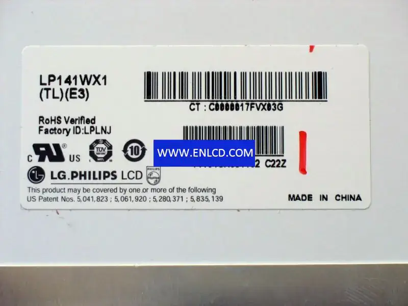 LG Display LP141WX1-TLE3 LCD panel