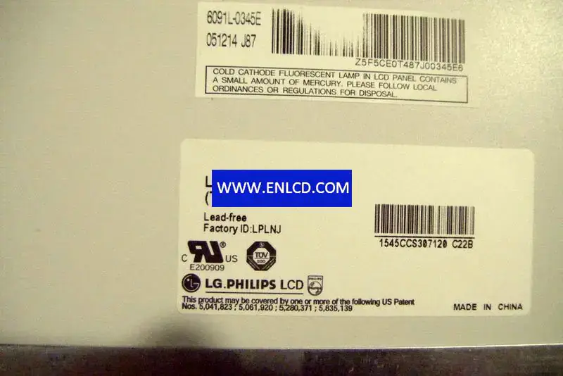 LP154W01-TLA2 LG Display LCD panel replacement for Laptop