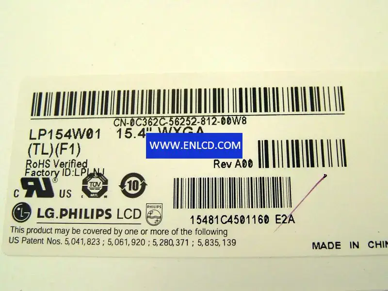 LG Display LP154W01-TLF1 pannello LCD