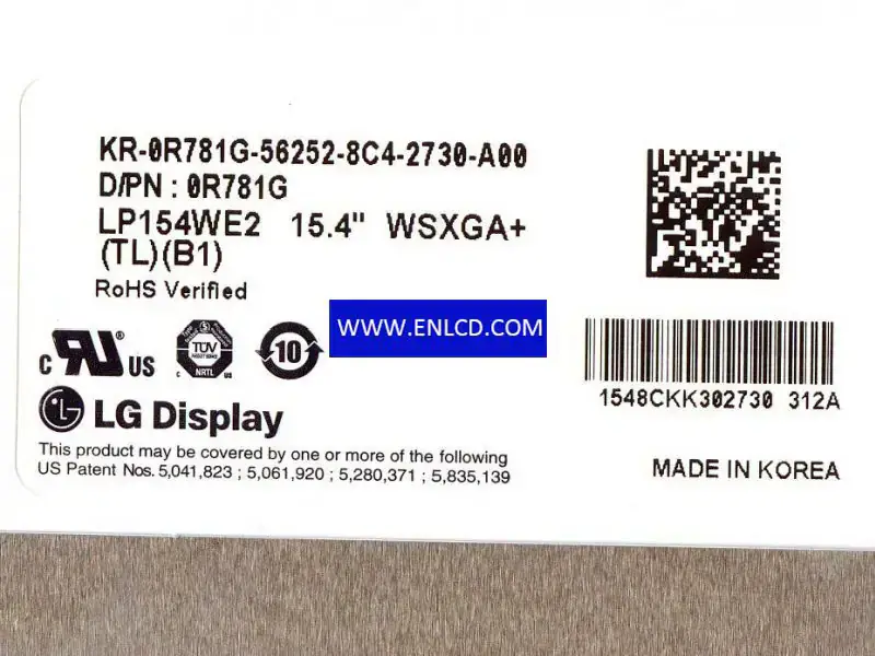 LG Display LP154WE2-TLB1 LCD panel