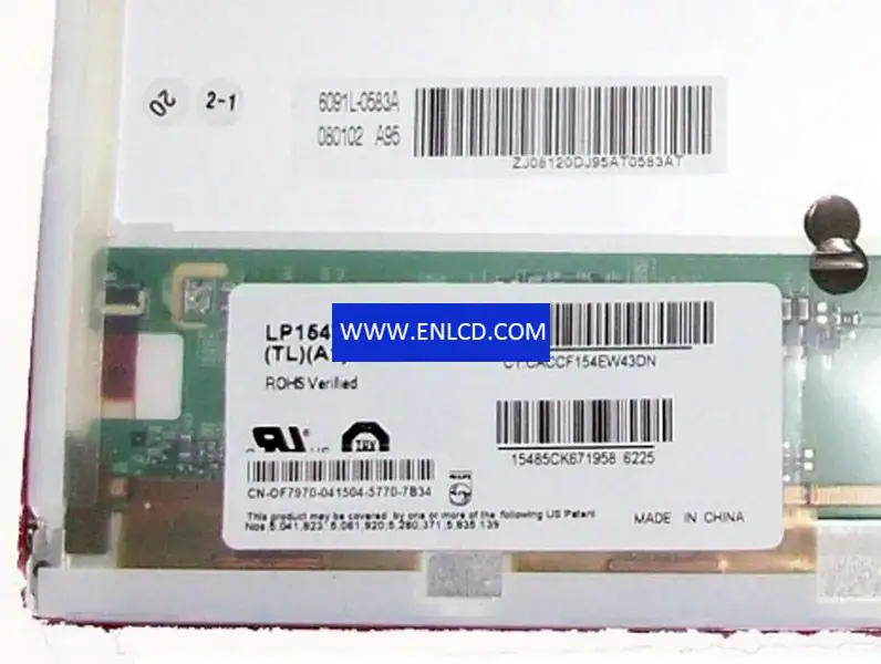 LP154WP2-TLA1 LG Display LCD panel replacement for Laptop