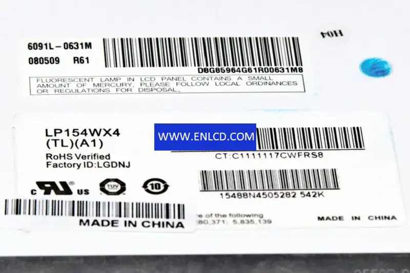 LG Display LP154WX4-TLA1 LCD panel