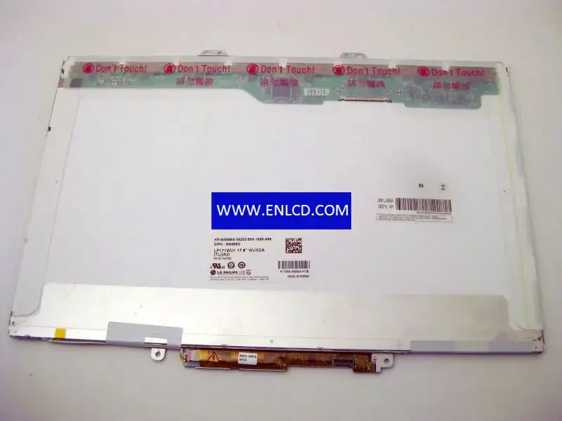 Remplacement du panneau LCD LP171WU1-TLA2 LG Display pour ordinateur portable