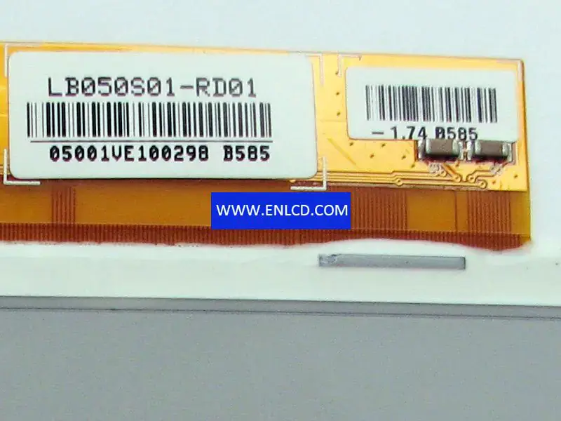 Reemplazo del panel LCD de pantalla LG LB050S01-RD01