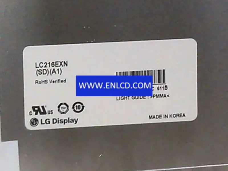 Remplacement du panneau LCD LC216EXN-SDA1 LG Display pour écran tactile