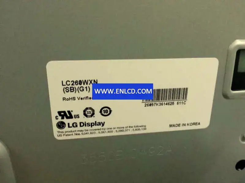 LG Display LC260WXN-SBG1 LCD