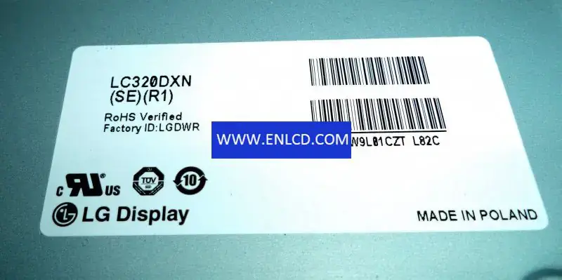 Remplacement du panneau LCD LC320DXN-SER1 LG Display