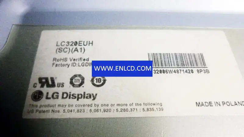 LC320EUH-SCA1 LG Display LCD panel replacement for TV Sets