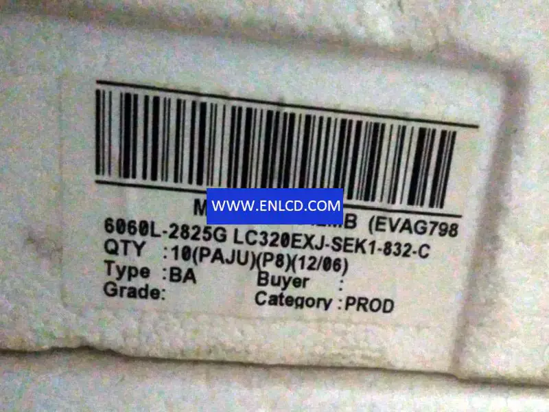 LC320EXJ-SEK1 LG Display LCD panel replacement for TV Sets