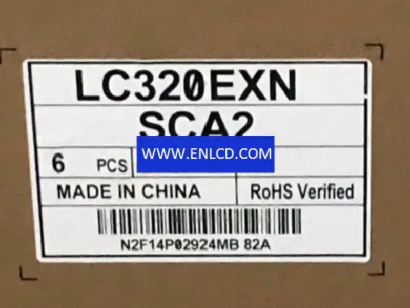 LC320EXN-SCA2 LG Display LCD panel replacement for TV Sets