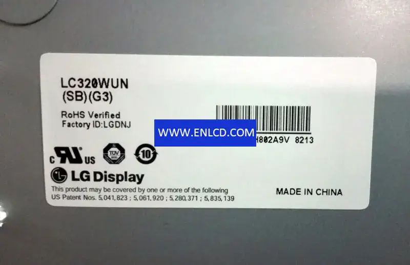LC320WUN-SBG3 Замена ЖК-панели дисплея LG для телевизоров