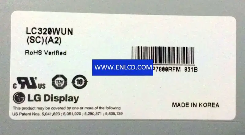LC320WUN-SCA2 Замена ЖК-панели дисплея LG для телевизоров