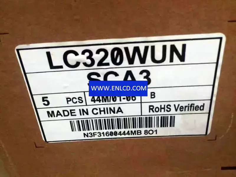 LC320WUN-SCA3 Pannello LCD sostitutivo LG Display per televisori