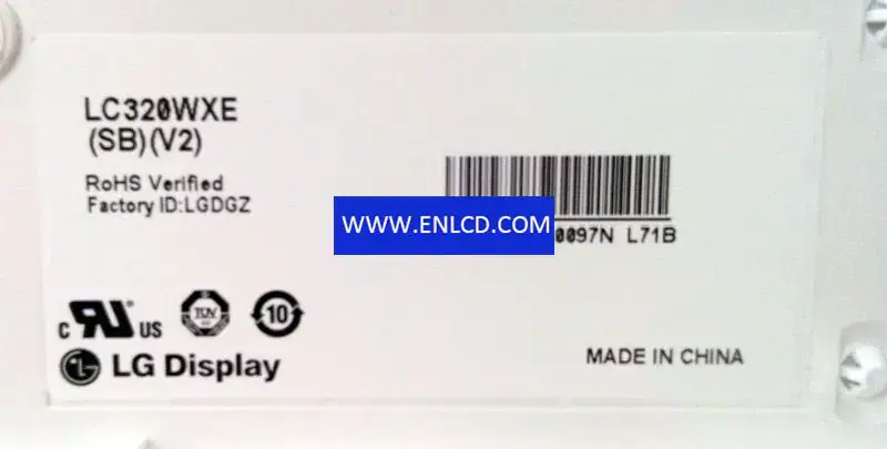 Remplacement du panneau LCD LC320WXE-SBV2 LG Display