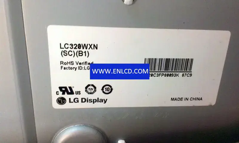 LC320WXN-SCB1 Замена ЖК-панели LG Display для телевизоров