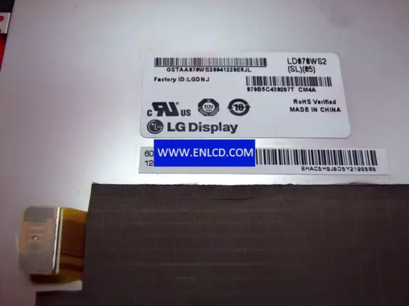 LG Display LD070WS2-SL05 LCD-Panel