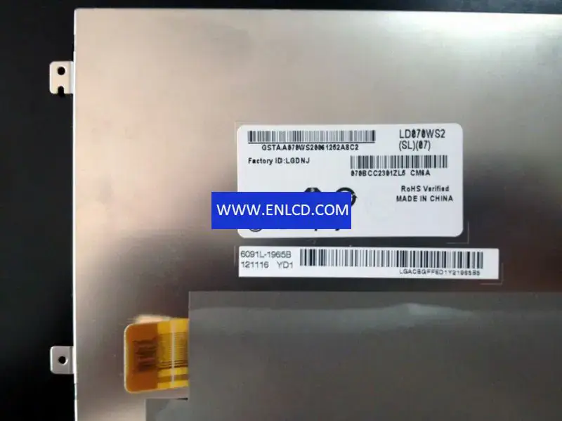 LG Display LD070WS2-SL07 LCD panel