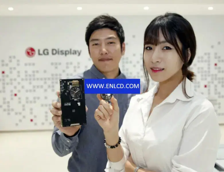 Remplacement du panneau LCD LG 1.3 circulaire P-OLED LG Display