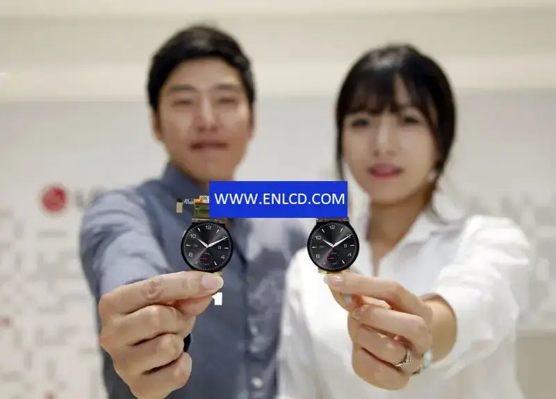 Remplacement du panneau LCD LG 1.3 circulaire P-OLED LG Display