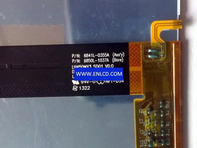 LH450WX3-SD01 LG Display LCD panel replacement for Mobile Phone