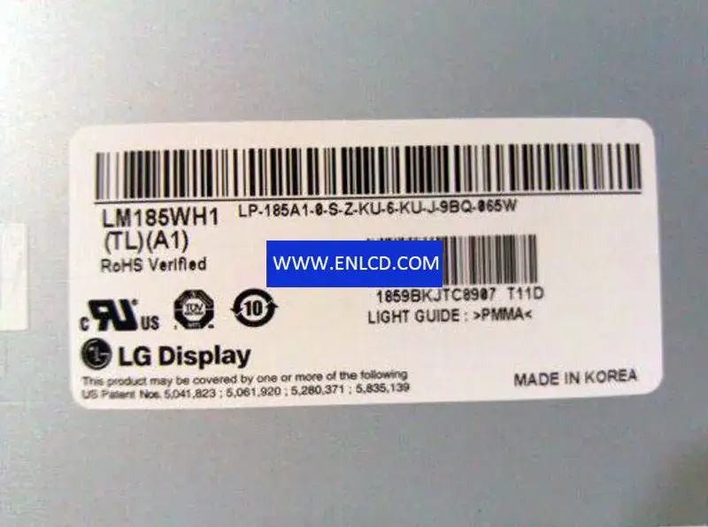 LG Display LM185WH1-TLA1 LCD