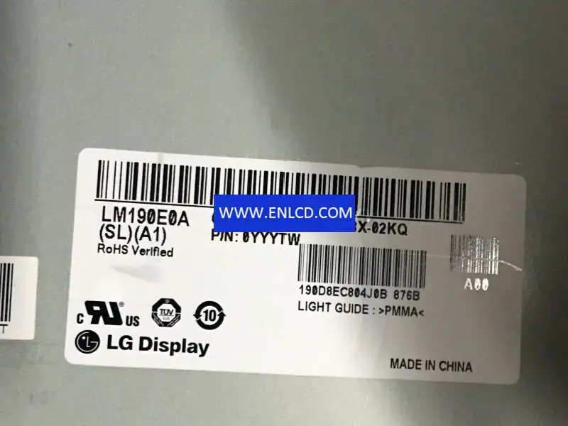 LG Display LM190E0A-SLA1 LCD panel Desktop Monitor