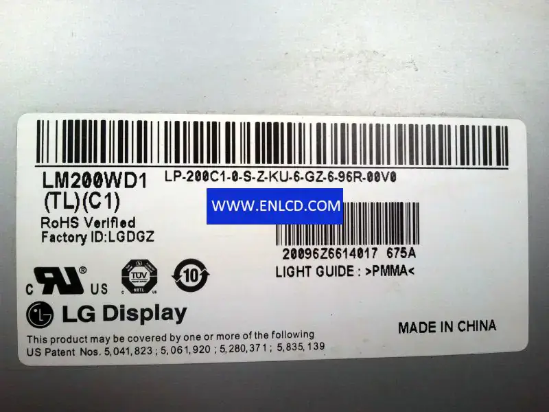 LG Display LM200WD1-TLC1 LCD