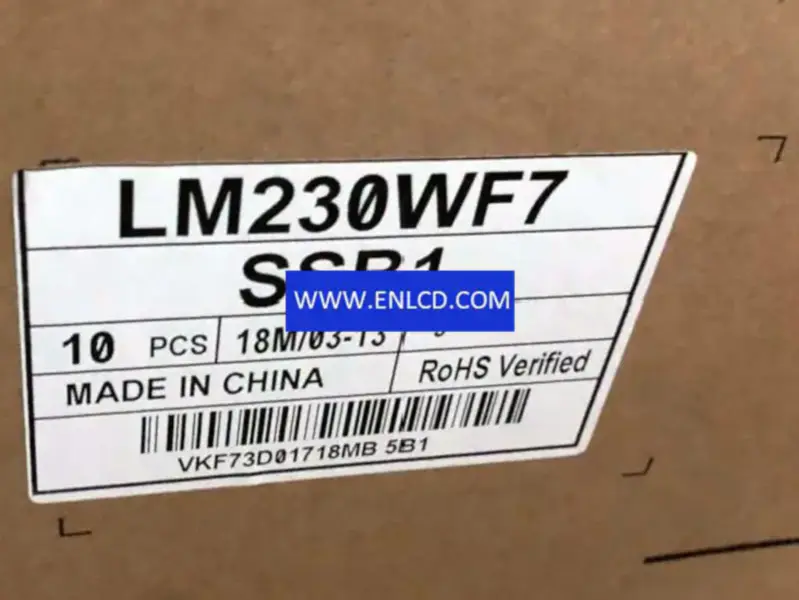 LM230WF7-SSB1 LG Display デスクトップモニター用 LCD パネル交換品