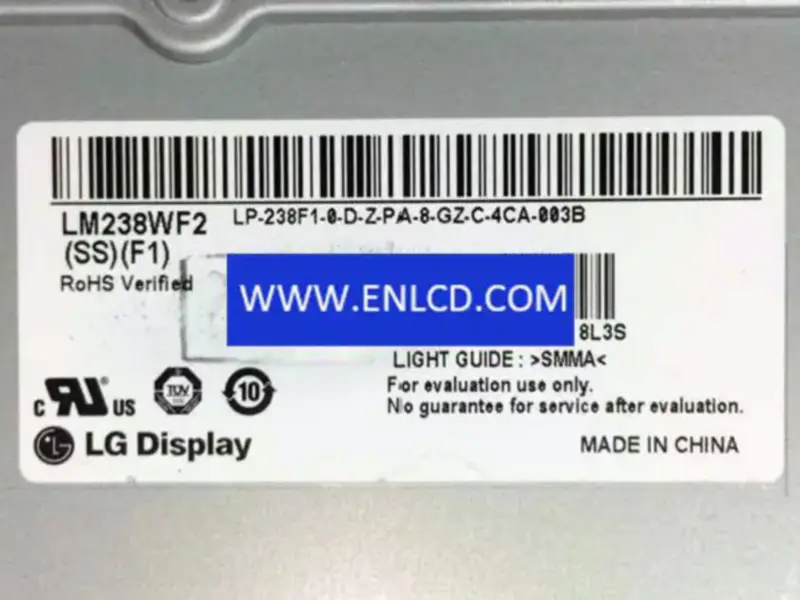Remplacement du panneau LCD LM238WF2-SSF1 LG Display