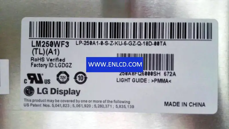 Display LG LM250WF3-TLA1 LCD