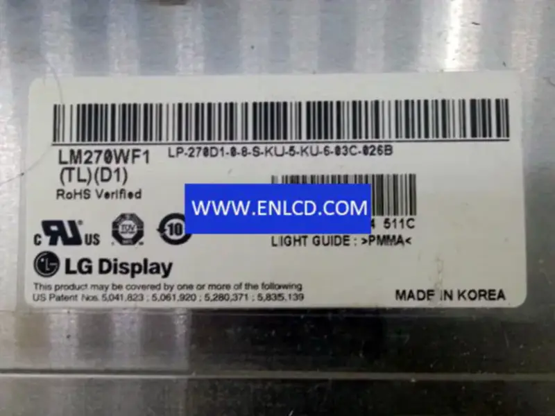 LG Display LM270WF1-TLD1 LCD