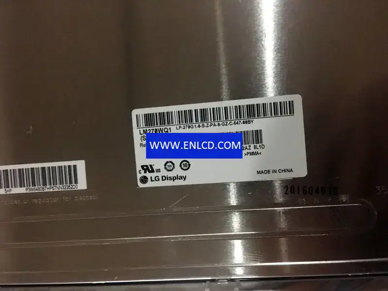 Sostituzione del pannello LCD del display LG LM270WQ1-SDG1