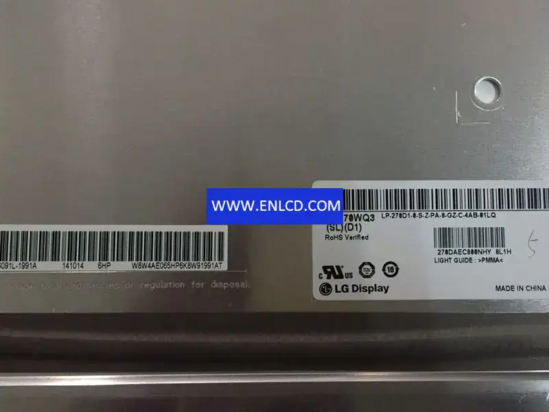 LG Display LM270WQ3-SLD1 LCD