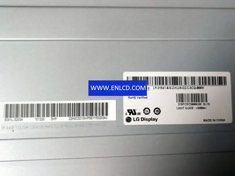 Sostituzione del pannello LCD del display LG LM315WR1-SSA1